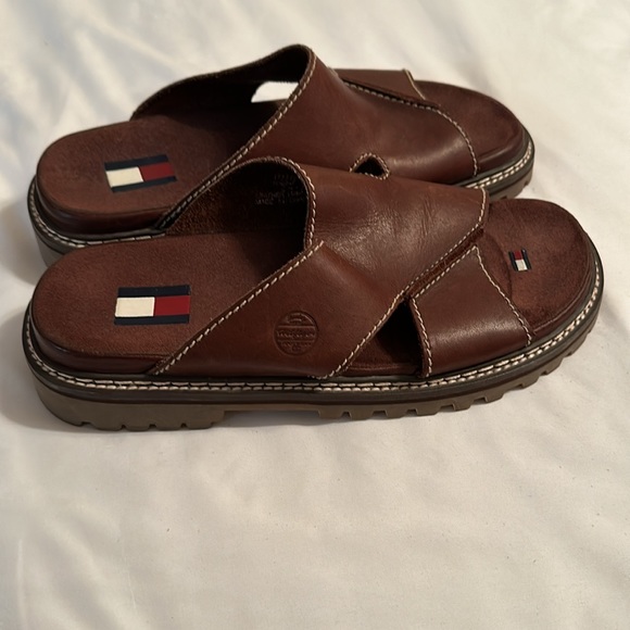 New Men’s Tommy Hilfiger 10.5 Sandals - Picture 3 of 4